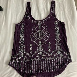 Express Sequined Tank